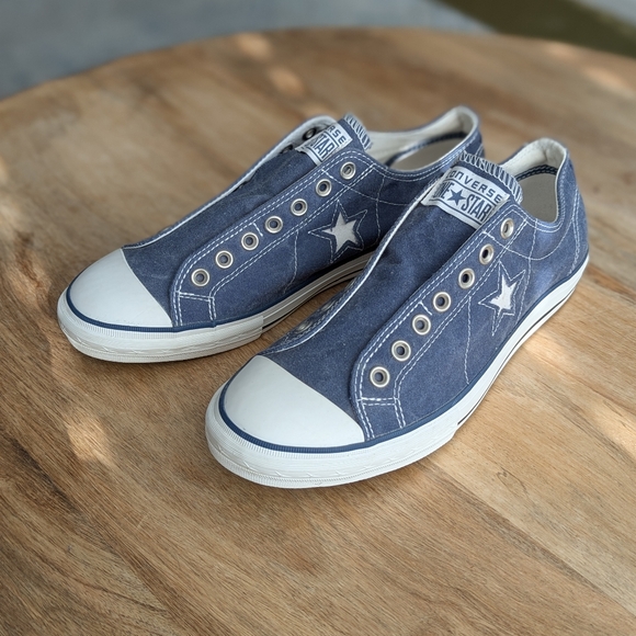 Converse One Star Slip Ons - Picture 2 of 7